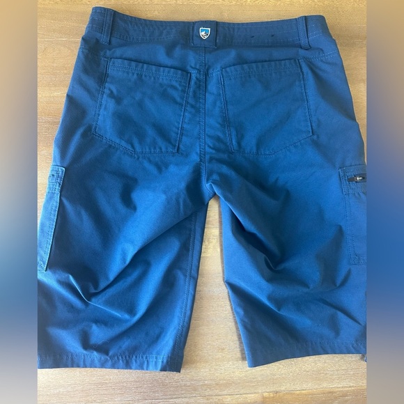 Kuhl Womens Horizn Shorts Blue 4 - Picture 9 of 12